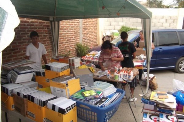 SHI Partner – Friends of the Poor preparing for their school supplies distribution